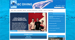 Desktop Screenshot of bcdiving.ca