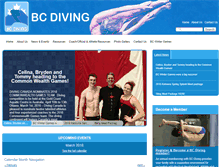 Tablet Screenshot of bcdiving.ca